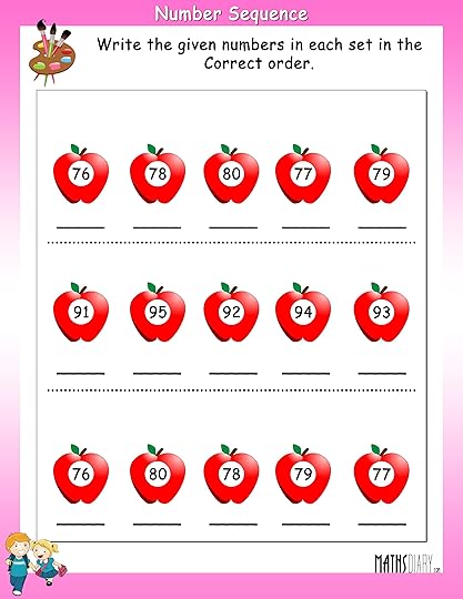 patterns ukg math worksheets
