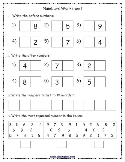 pin by shah khushi on ukg lkg worksheets number worksheets