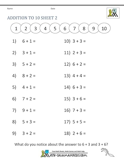 addition and subtraction worksheets for kindergarten