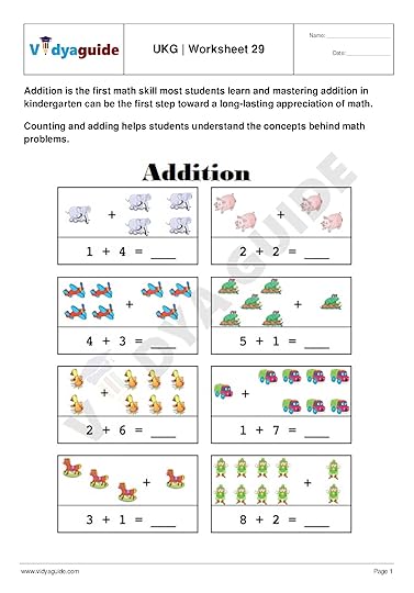 for ukg math worksheet ukg worksheets learning printable and