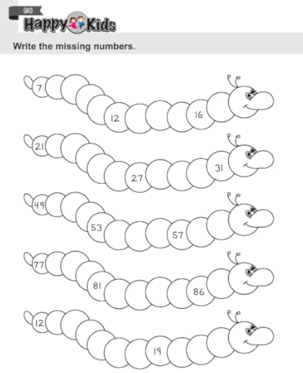 amazing colouring worksheet for ukg printable numbers math olympiad