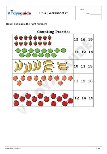 ukg free printable practice worksheet 25 practices worksheets