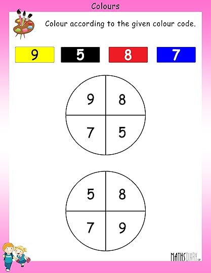 numbers ukg math worksheets