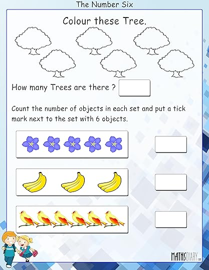 amazing colouring worksheet for ukg counting and coloring mathsdiary