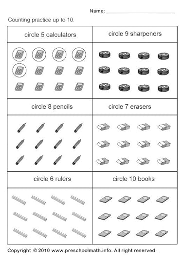 for ukg math worksheet numbers ukg math worksheets students count