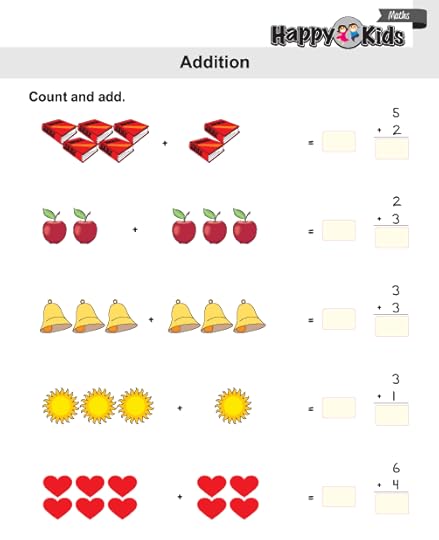 ukg maths addition worksheets