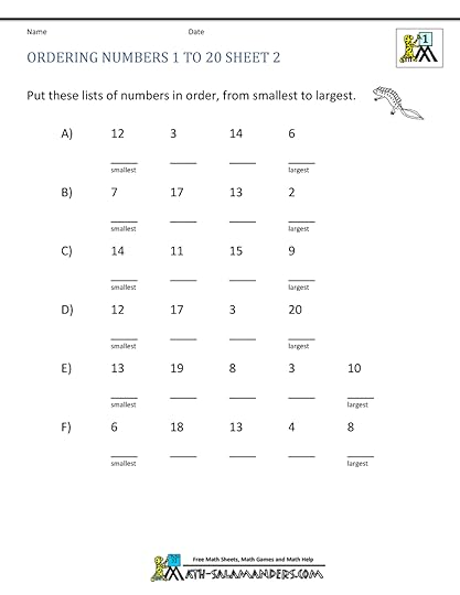 maths worksheets for ukg number names worksheets for kindergarten