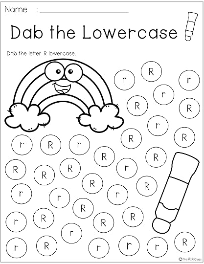 letter of the week r is perfect for the beginning of the year
