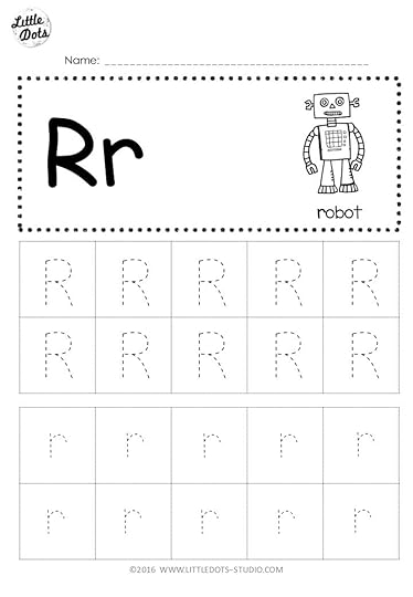 free letter r tracing worksheets