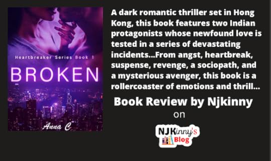 Broken by Anna C Book Review by Njkinny