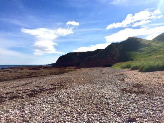 Blue MInd at New Aberdour Beach in Aberdeenshire