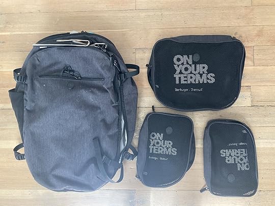 tortuga setout with packing cubes