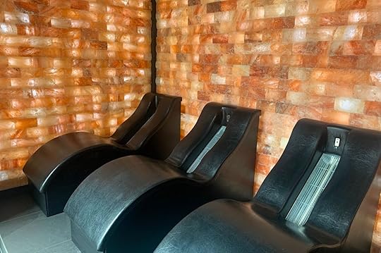 Salt room at Preidlhof resort