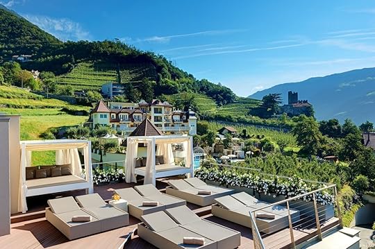 countryside and outdoor chairs at Preidlhof resort