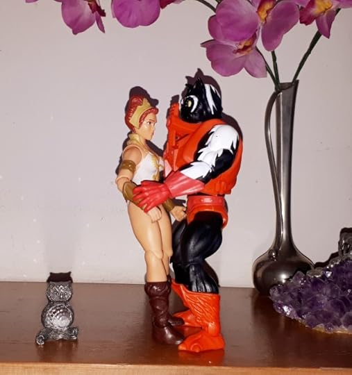 Stinkor harasses Teela