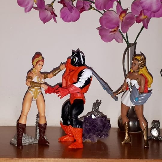 Teela and She-Ra deal with Stinkor