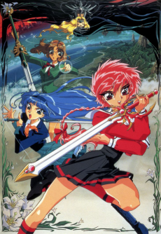 Magic Knight Rayearth anime jadul magical girl