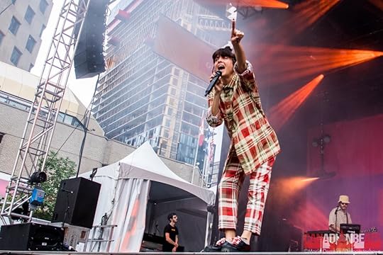 Noga Erez at the 2022 Montreal Jazz Fest. Photo courtesy Marie Demeire.