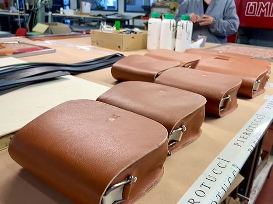 leather bags and belts at pierotucci in florence