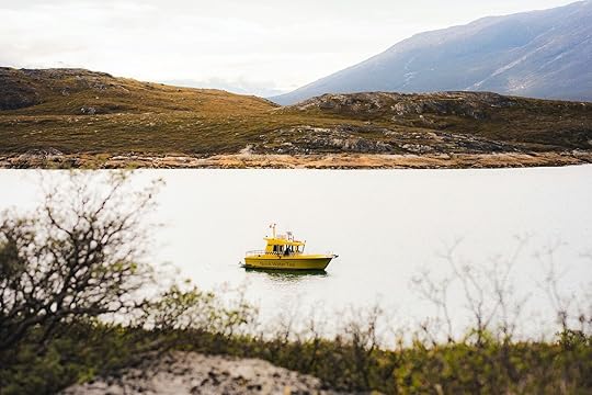 Nuuk Water Taxi Boat in the Nuuk Fjord
