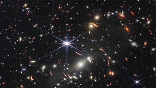 The first infrared image from the James Webb Space Telescope