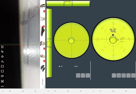 Clinometer + Bubble Level aplikasi inclinometer digital android
