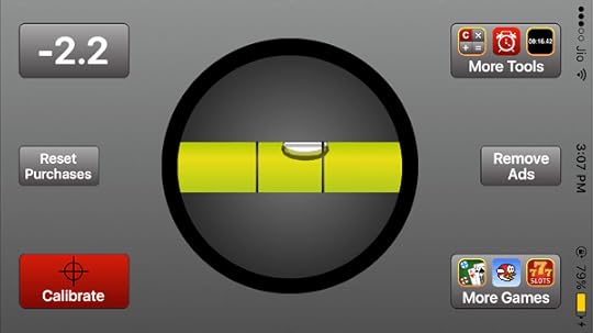 Bubble Level aplikasi inclinometer android