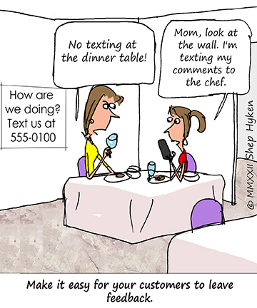 Make It Easy to Leave Feedback