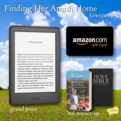 Finding Her Amish Home JustRead Giveaway