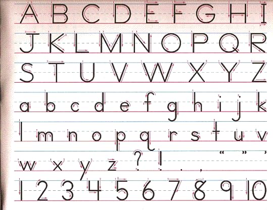 handwriting zaner bloser hand writing