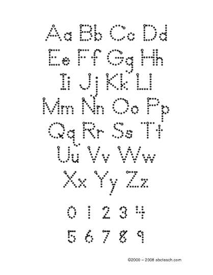zaner bloser alphabet tracing worksheet for kindergarten lesson planet