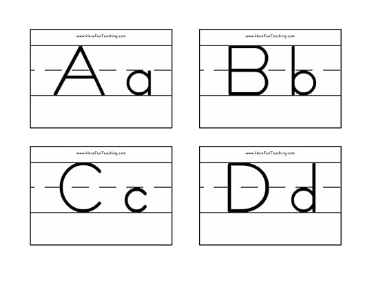 phonics alphabet flash cards resources