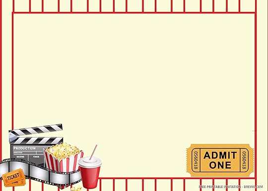 free printable movie ticket birthday invitation template download hundreds free printable birthday invitation templates