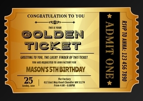 1 220 movie ticket customizable design templates postermywall