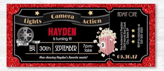 free printable movie ticket party invitation template download hundreds free printable birthday invitation templates