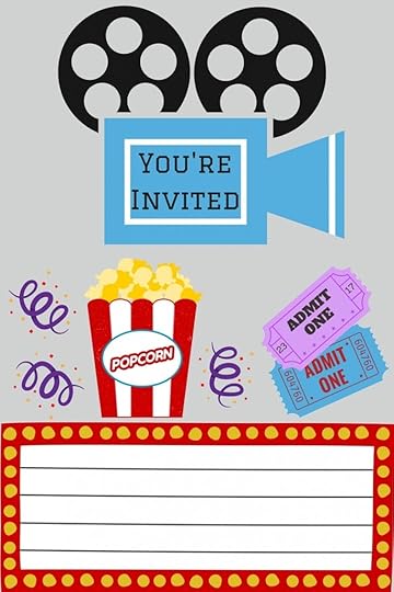 free printables printable movie night invite
