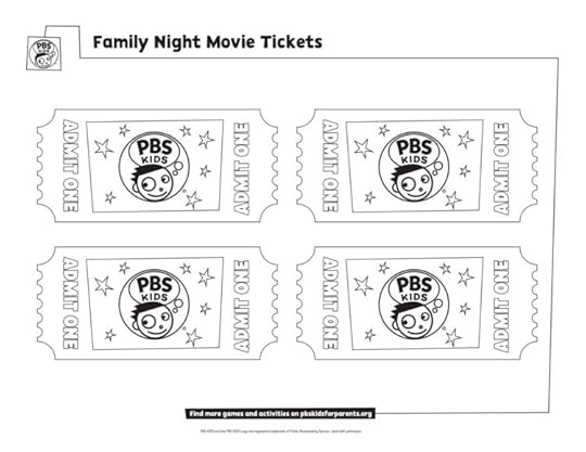 pbs kids family night movie tickets kids pbs kids for parents