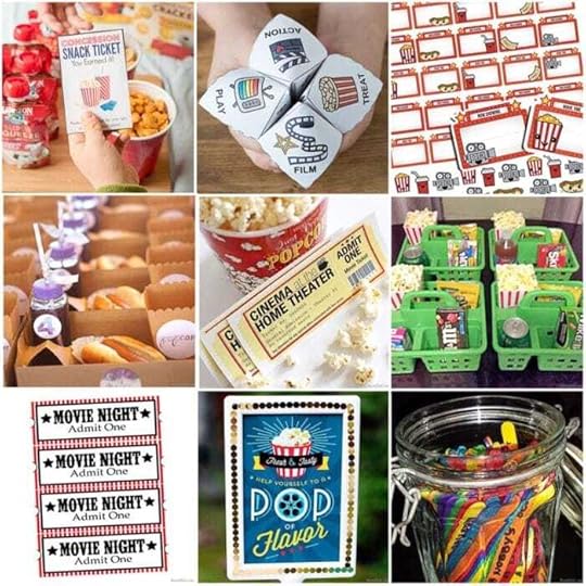 how to plan a family movie night with free printables bren did