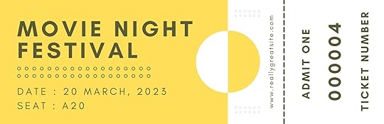 free printable and customizable movie ticket templates canva