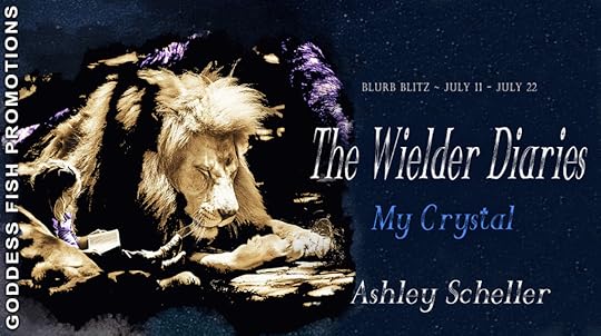 Goddess Fish book tour banner for The Wielder Diaries My Crystal