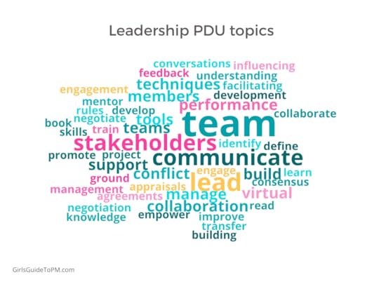 leadership pdu topics
