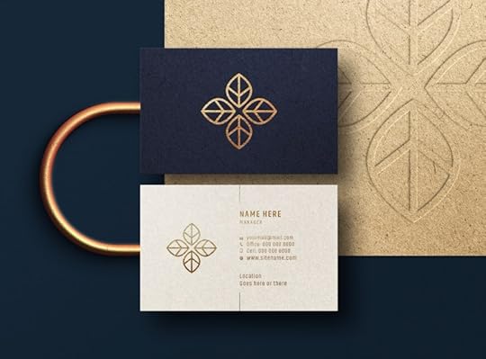 modern luxury business card mockup premium psd mithun mitra on