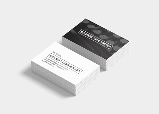 business cards mockup 85x55 mm mockups design free premium mockups