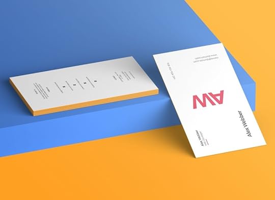 free front back vertical business card mockup psd good mockups