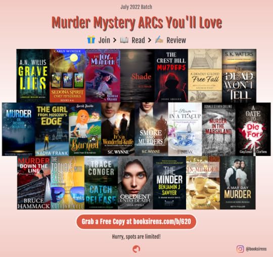 BookSirens July2022 Books for Review