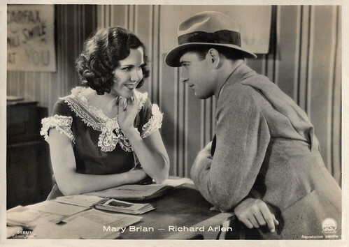 Mary Brian and Richard Arlen in Burning Up