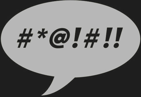 swearing