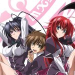 high school dxd anime harem issei hyodo rias gremory akeno