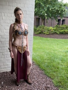 Princess Leia Cosplayer