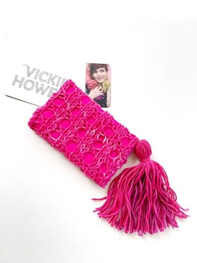 Ask Me Monday Project: Knit Eyelet Card Holder